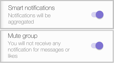 Group Notifications