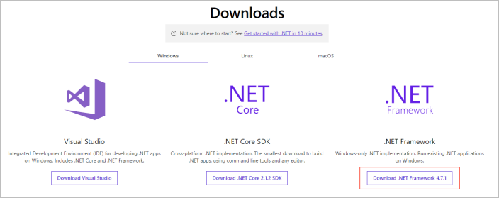 Microsoft’s website