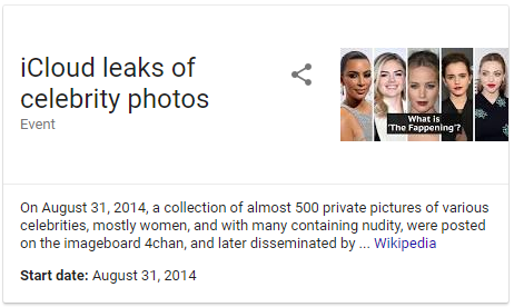 Celebrity leak 2014