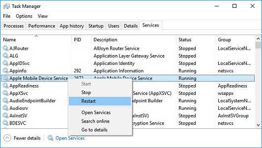 Apple Mobile Device Service