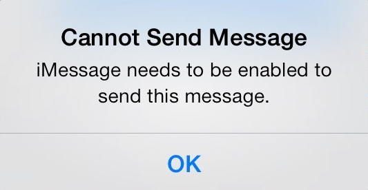 7 Tips for "iMessage Needs to Be Enabled to Send This Message"