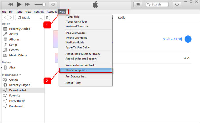 fixppo update iTunes in windows