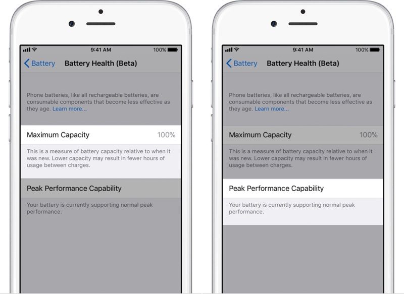Batteries and Performance