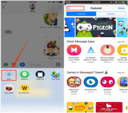 How to Play iMessage Games on an Android phone - javatpoint