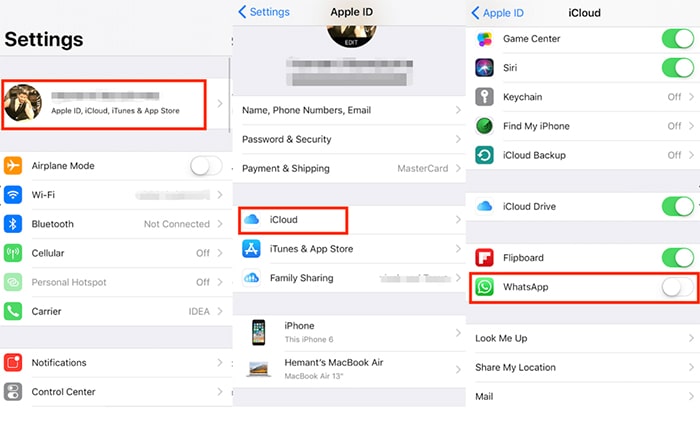 whatsapp backup iphone without icloud