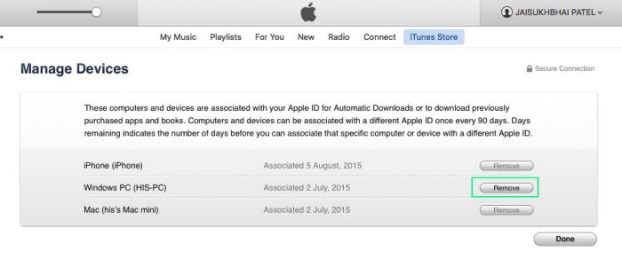 Remotely-signout-apple-ID-from-iTunes