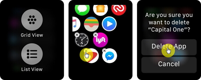 delete third party apps on apple watch