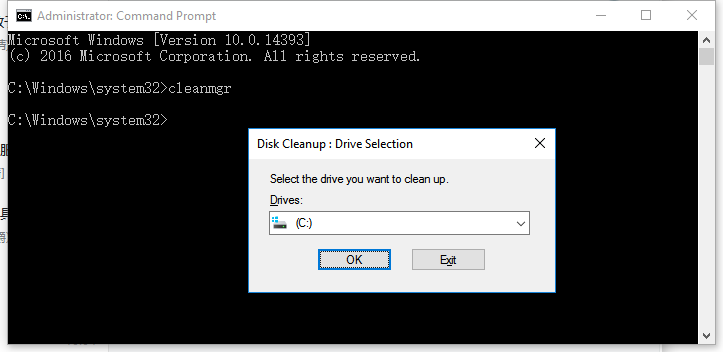 Run Disk Cleanup