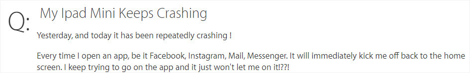 Why Ipad Mini Keeps Crashing How To Fix It