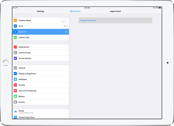 ipad-pro-settings-bluetooth-forget-device
