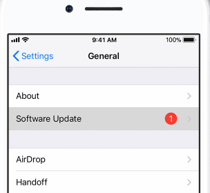 update ios version to fix phone keeps lock itself