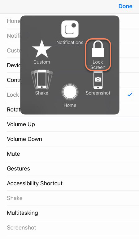 restart iphone assistive touch