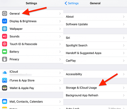 storage icloud usage