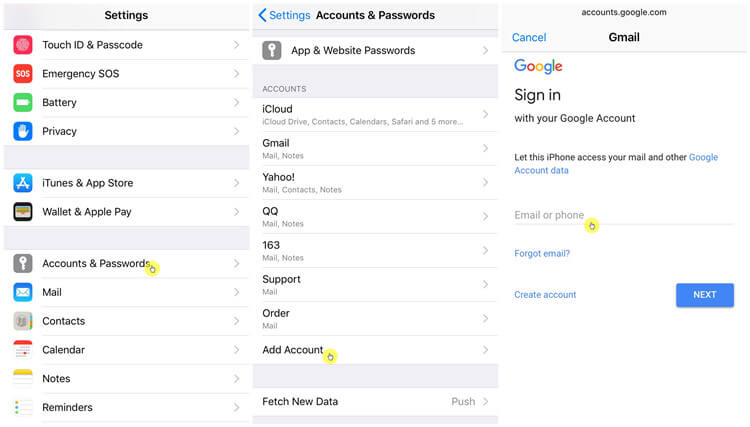 How To Sync Contacts In Gmail In Iphone