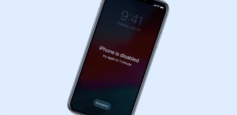 iPhone is disabled