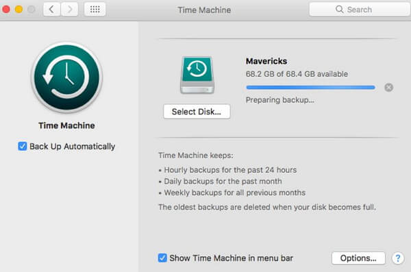 lacie backup preparing backup taking a long time