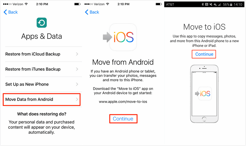 move to ios