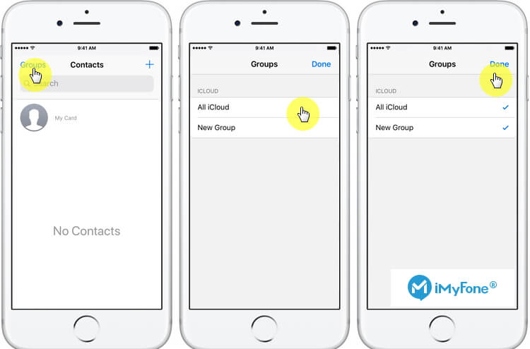 Make Sure You Have Checked All Groups in Contacts App