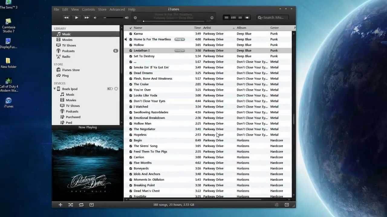 how to change itunes to dark mode on windows 10