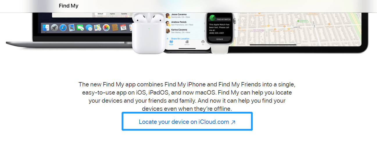 erase disabled iphone with icloud