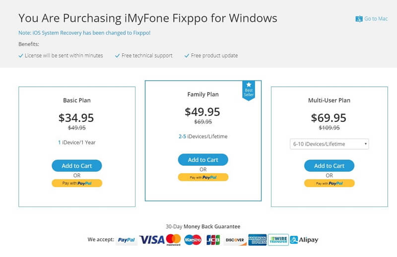 imyfone ios system recovery free registration code