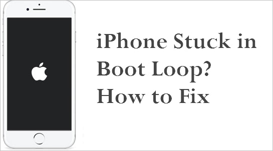 iphone stuck in boot loop