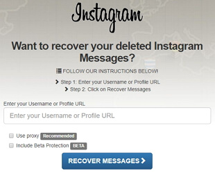 login instagram with recovery code