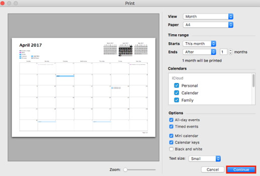 Top 4 Ways on How to Print Calendar from iPad