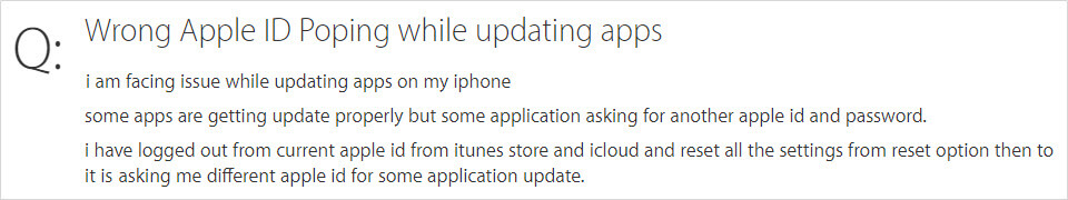 [Solved] Fix “Wrong Apple ID When Updating Apps”