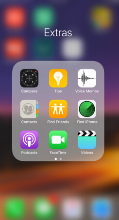 open-app-folder