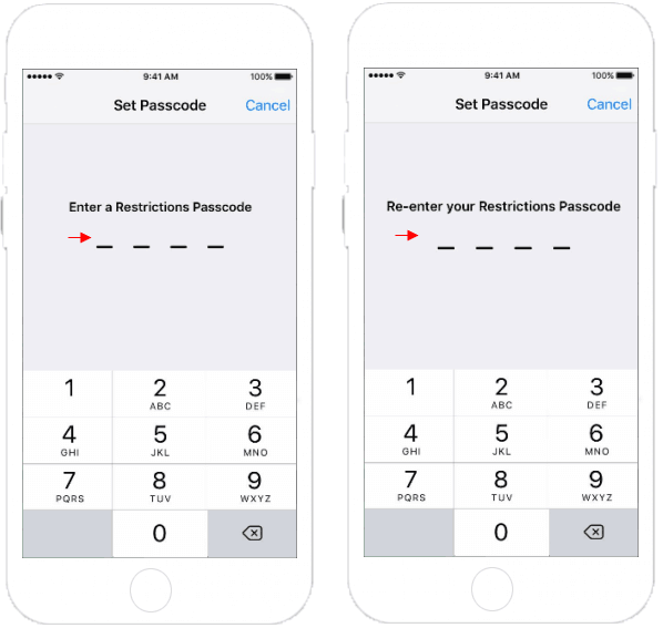 reset restrictions passcode on iphone without restore