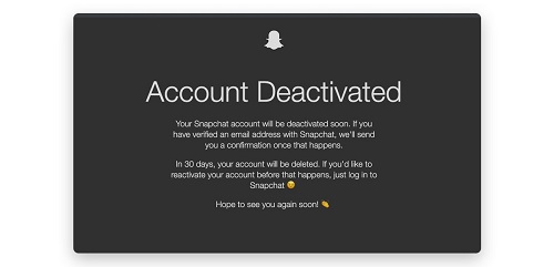 delete Snapchat