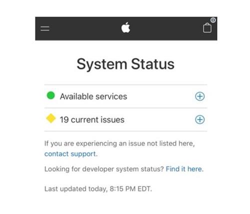 Apple-System-Status-on-iPhone