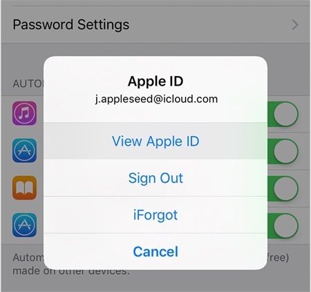 how i can find my apple id