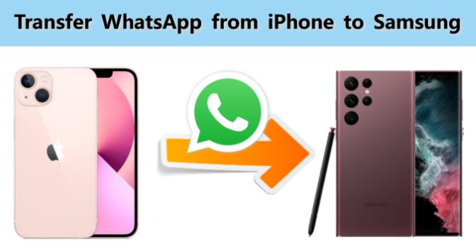 transfer whatsapp from iphone to samsung s22
