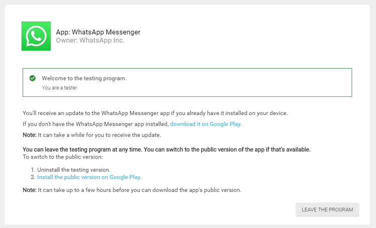 join in whatsapp beta to use chat lock feature