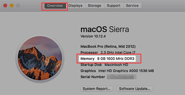 how to clear ram on mac