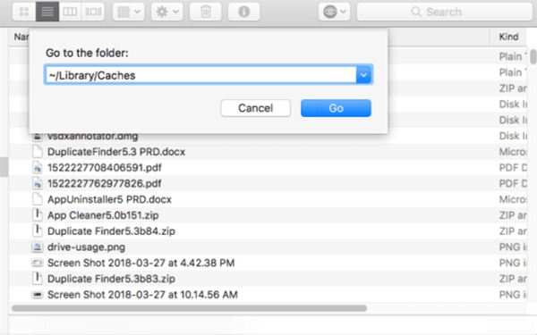 clearing out temp files on a mac