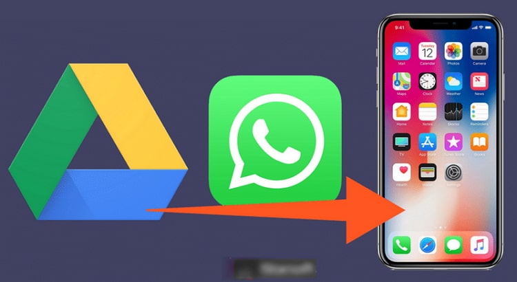 restore whatsapp backup from icloud on android