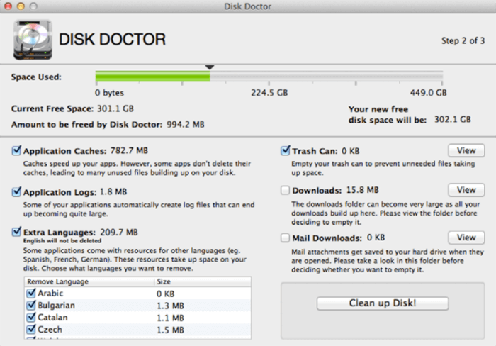 disk doctor app