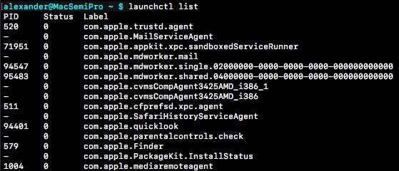 manage launch agents on mac