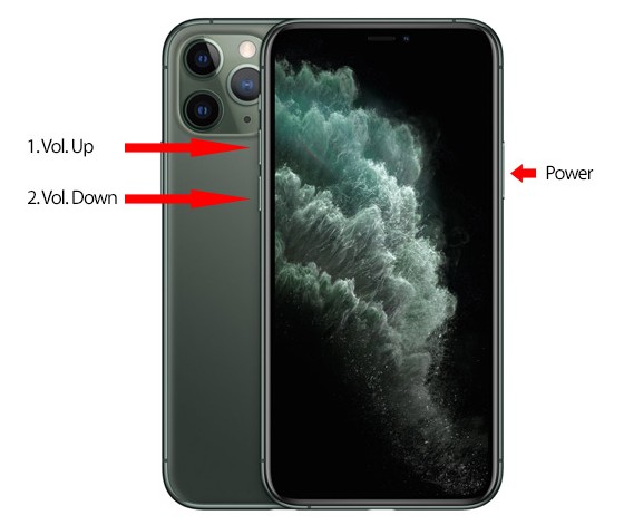 iphone 11 pro black screen fix