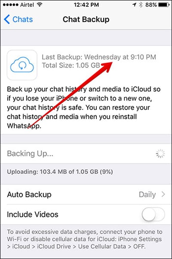 check-whatsapp-backup-iphone