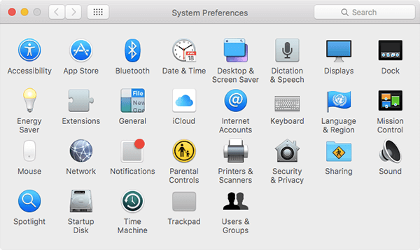 what is system preferences on mac