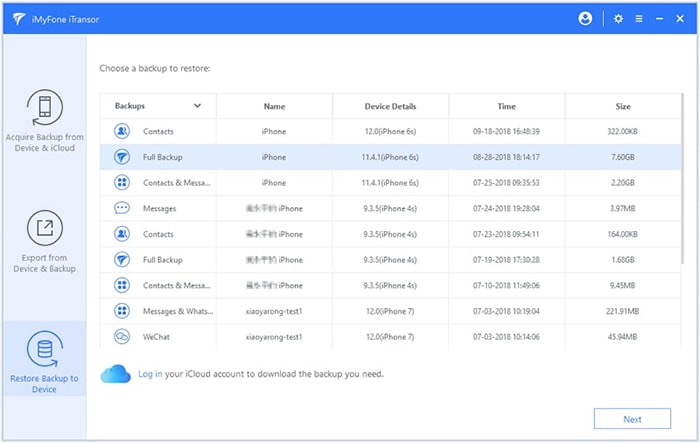 choose-restore-backup-itransor