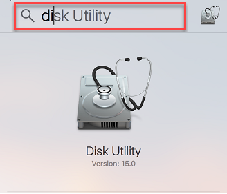 run disk utility mac