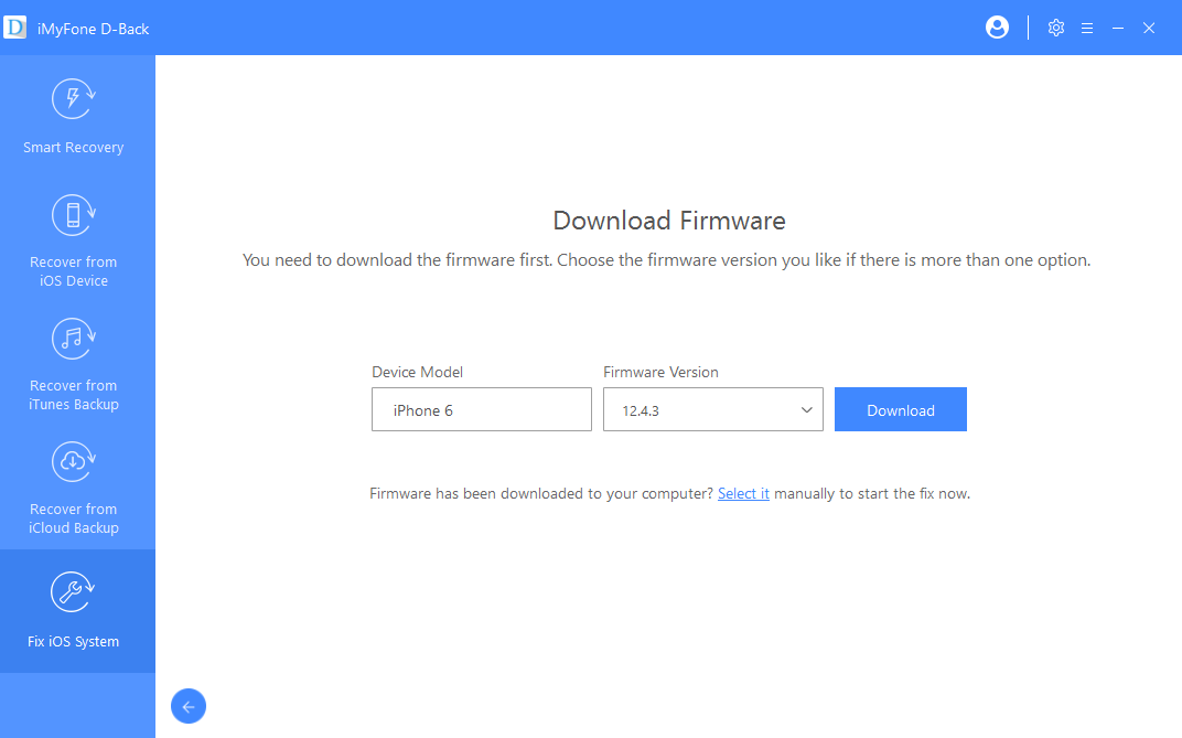 download firmware package