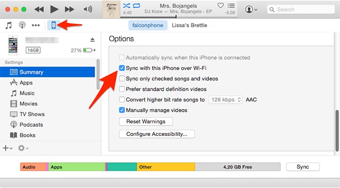 itunes-whatsapp-backup-wirelessly-1