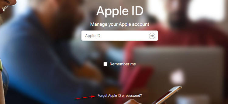 Forgot Apple ID or Password