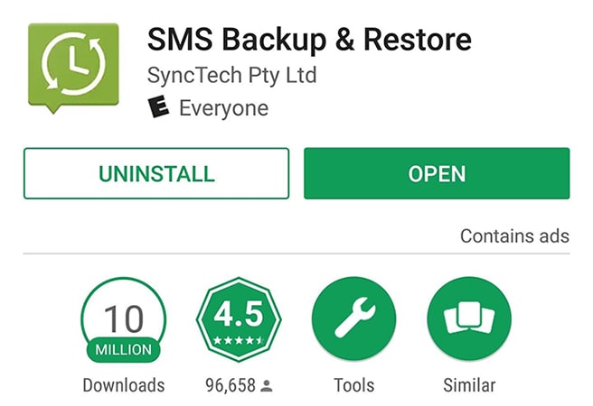 sms backup and restore app transfer text messages from android to iphone